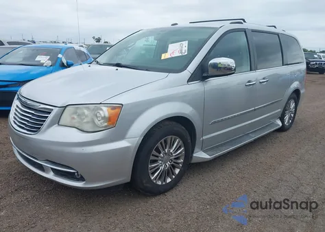 2011 Chrysler Town & Country Limited из США, поврежденный, VIN 2A4RR6DGXBR624477